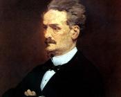 The Journalist Henri Rochefort - 爱德华·马奈